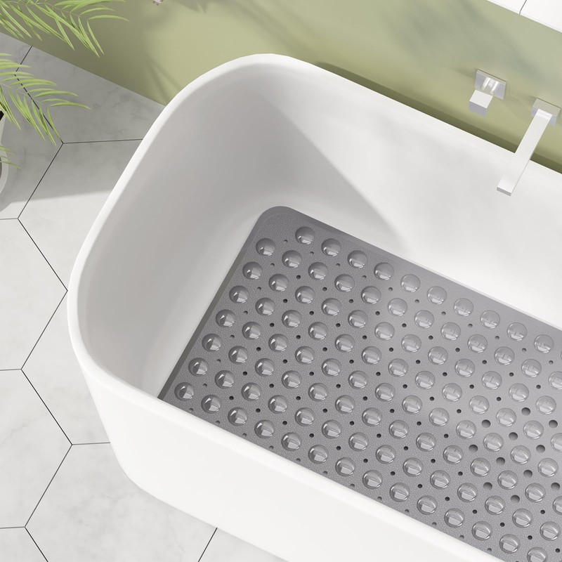 AmazerBath Shower Mat Non Slip 40 x 16 Inches, Shower