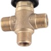 Nimomo Thermostatic Mixing Valve, 4 Way Thermostatic Mixer Water Temperature