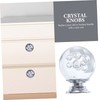 COHEALI 10pcs Crystal Drawer Handles Elegant Knobs for Cabinets and