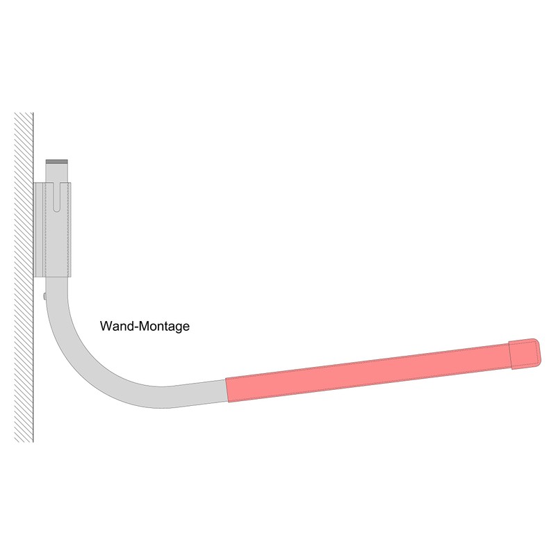 Gedotec Wall Hook, Garage Metal Workshop Hook for Screwing On,