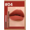 Q Set De Lápiz Labial Mate Con 5/10 Colores, Brillo