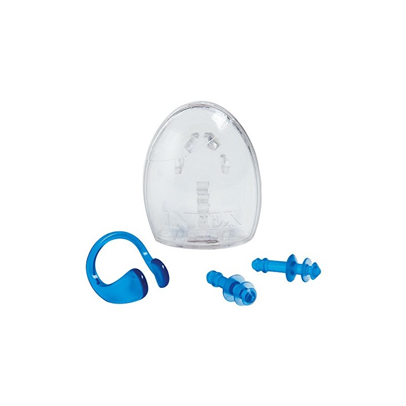 Intex Ear Plugs and Nose Clip Combo Set