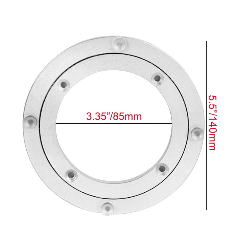 Aluminium Alloy Turntable Bearing, Heavy Duty Swivel Turntable Lazy Susan