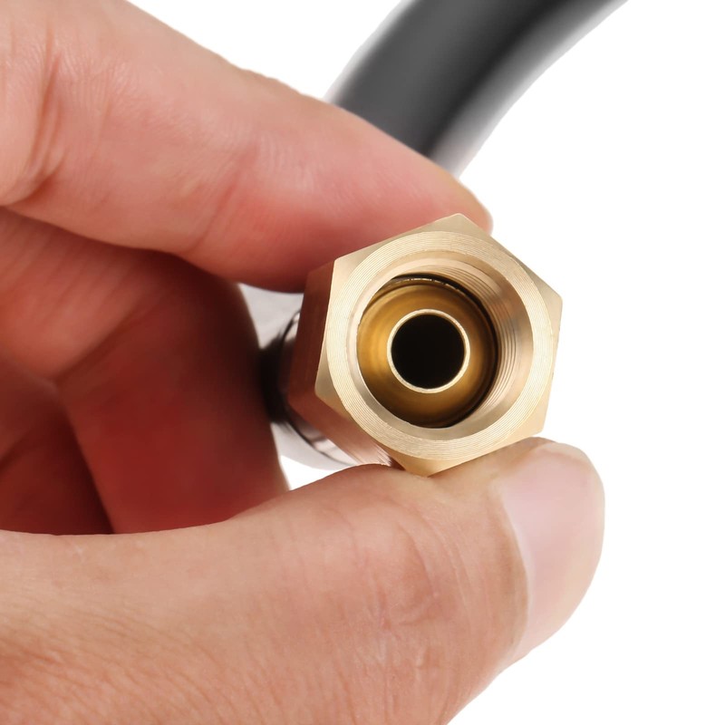 Hicello Propane Torch Extension Hose With 1/4" Ball fittings Female