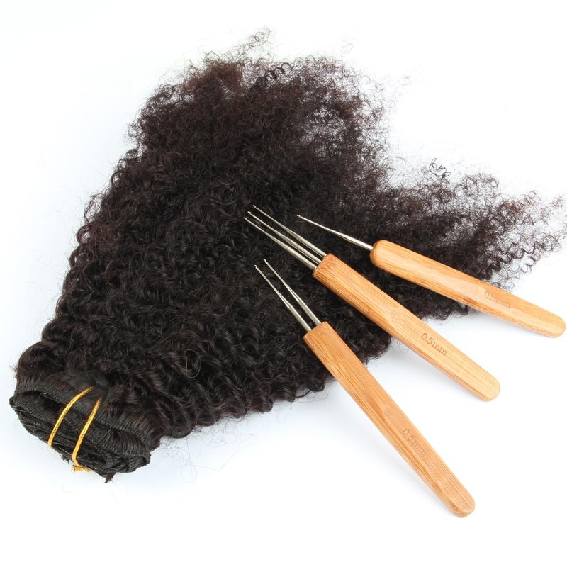JFFX 3 Pcs Dreadlock Crochet Hook for Hair, Dreadlock Needle