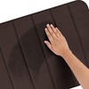 24''x17'' Luxurious Micro Plush Anti Skid Memory Foam Bath Mat