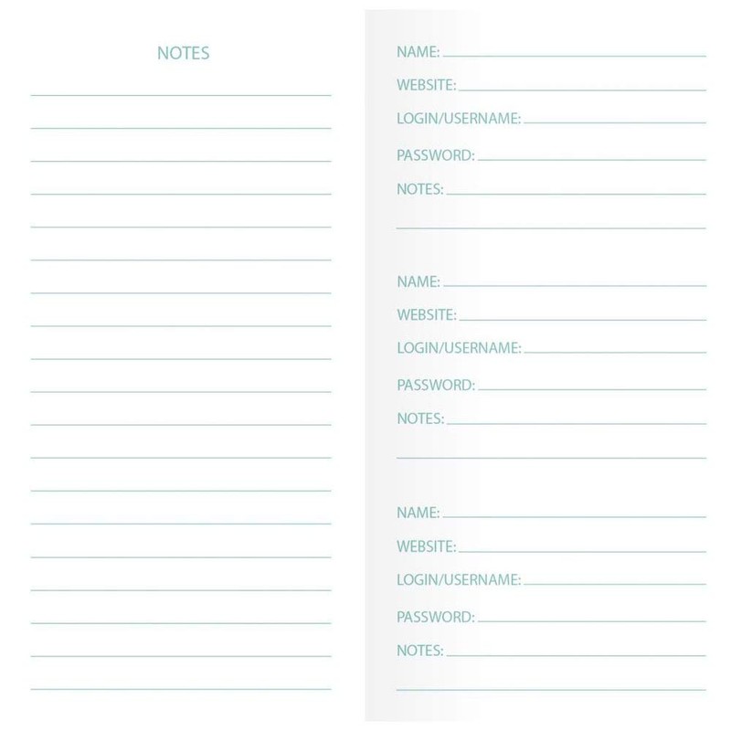 LANG Botanic Password Journal (1014107)