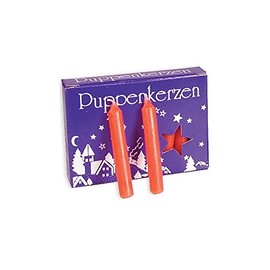 Alexander Taron 29319 German Pyramids Small RED Candles-SMOKELESS and DRIPLESS