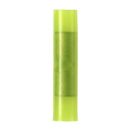 Panduit BSN10-L Butt Splice, Nylon Insulated, 12 - 10 AWG Wire Range, Yellow (50-Pack)