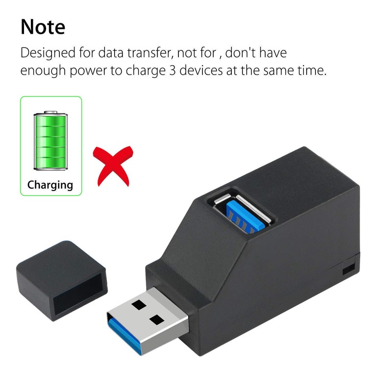 USB Hub,High Speed Mini USB 3.0 USB 2.0 HUB 3
