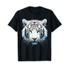 White Tiger Blue Eyes Wild Cat Animal T-Shirt