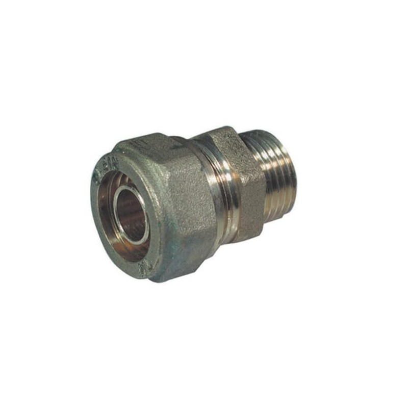 Straight Connector M for Cobra-Pex Hose 1/2 x 15 mm