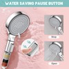 Filtered Shower Head with Handheld, HURRAN 5-Spray Mode High Pressure