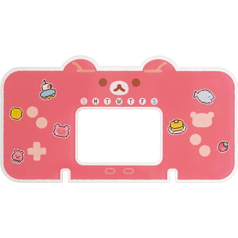 San-X Rilakkuma "Gaming Rilakkuma" Acrylic Perpetual Calendar CD39601 H75xW155mm
