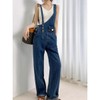 [Belle Cie] Denim Overalls Wide Pants, Jeans, Overalls, Ladies' (ST/No.27999),