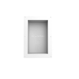 EZ NICHES USA - 8in x 14in - Ready for Tile Recessed Bathroom Shower Shampoo Shelf Niche