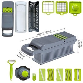 Vegetable Slicer, Multi-Function Fruit Slicer, Manual Food Grinder, Onion Shredder, Onion Shredder, Vegetable Slicer,Kitchen,Utensils