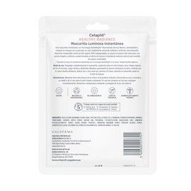 CETAPHIL® HEALTHY RADIANCE Mascarilla Facial Luminosa Instantánea, Tecnología Gentle Bright, Antioxidantes, Ácido Hialurónico, Efecto Refrescante, 23 