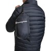 Champion Men's Lightweight Packable Puffer Jacket, Black