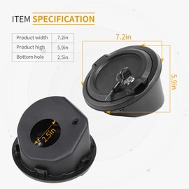 RT-TCZ - Tapón de llenado de combustible para puerta con bloqueo de gas, accesorios para Jeep Wrangler JL JLU Unlimited Sport Rubicon Sahara 2 puertas y 4 puertas