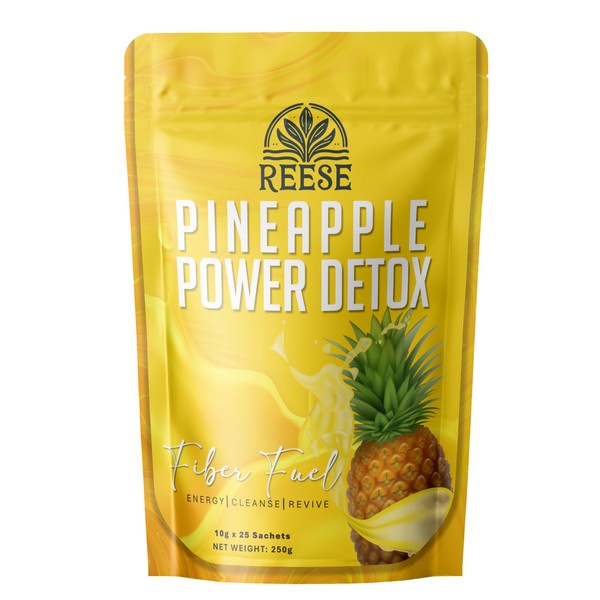 REESE Cleansing Drink - Pineapple Power Detox - All Natural