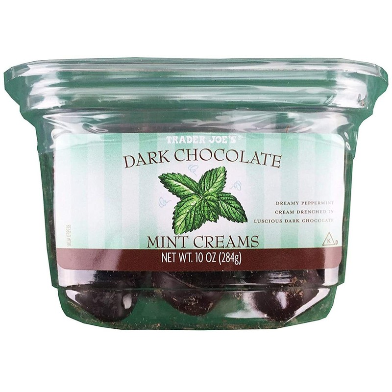 Trader Joe's 4 PACK TRADER JOE'S DARK CHOCOLATE MINT CREAMS