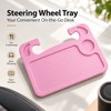 Car Steering Wheel Tray for Eating & Laptop Use –