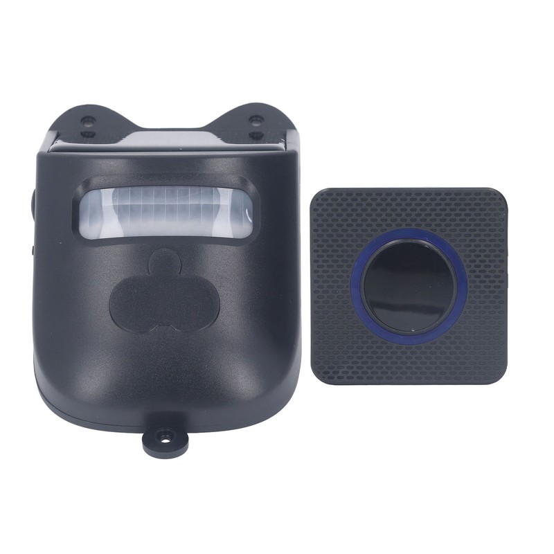 Solar Doorbell Infrared Wireless Motion Sensor Alarm Door Bell for