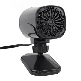 Portable Car Heater 12V/24V, Fast Windshield Defrost & Defog, Plug-in Heater for Cars