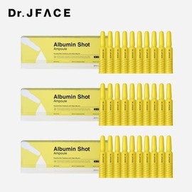 Dr. J.Face Albumin Shot Ampoule (2mlX10ea)X3 Box Single Option / 닥터제이페이스 알부민샷 앰플 (2mlX10ea)X3박스 단일옵션
