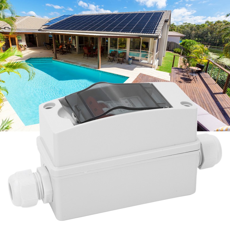 DC Circuit Breaker 2P 50A Miniature Isolator Switch IP65 Waterproof