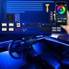 Acrylic Interior Car LED Strip Light with Wireless APP, RGB