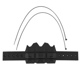 Byttlerom Universal Motorcycle Exhaust Muffler Drop Protection Ring- Protector Guard for Motocross Moto Motocross Black