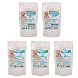 Shermilac Eco Laundry Powder Set of 5 (4.2 oz (120 g) x 5), No Surfactants Free, Eco Laundry Wash Agent (Approx. 600 uses)