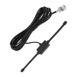 Partuto 1 Pc Universal Hidden Windshield Signal Antenna Car Truck Car Radio Aerial Radio Stereo Mount Black 118.1"