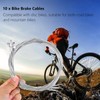 Alomejor1 10pcs Brake Cable Bicycle Brake Cable Abrasion Resistant Rust