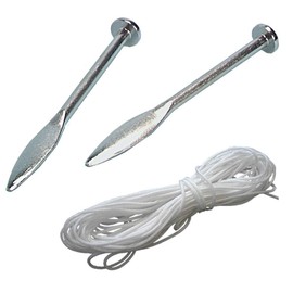 Faithfull FAILP1 Pair of Line Pins and 18M Builders Line