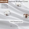 MIULEE 24x24 Inch Throw Pillow Insert Premium Throw Pillow Polyester