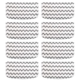 F Flammi 8 Ct Heavy-Duty Microfiber Mop Replacement Pads Compatible with Shark Steam Mop S1000 S1000A S1000C S1000WM S1001C