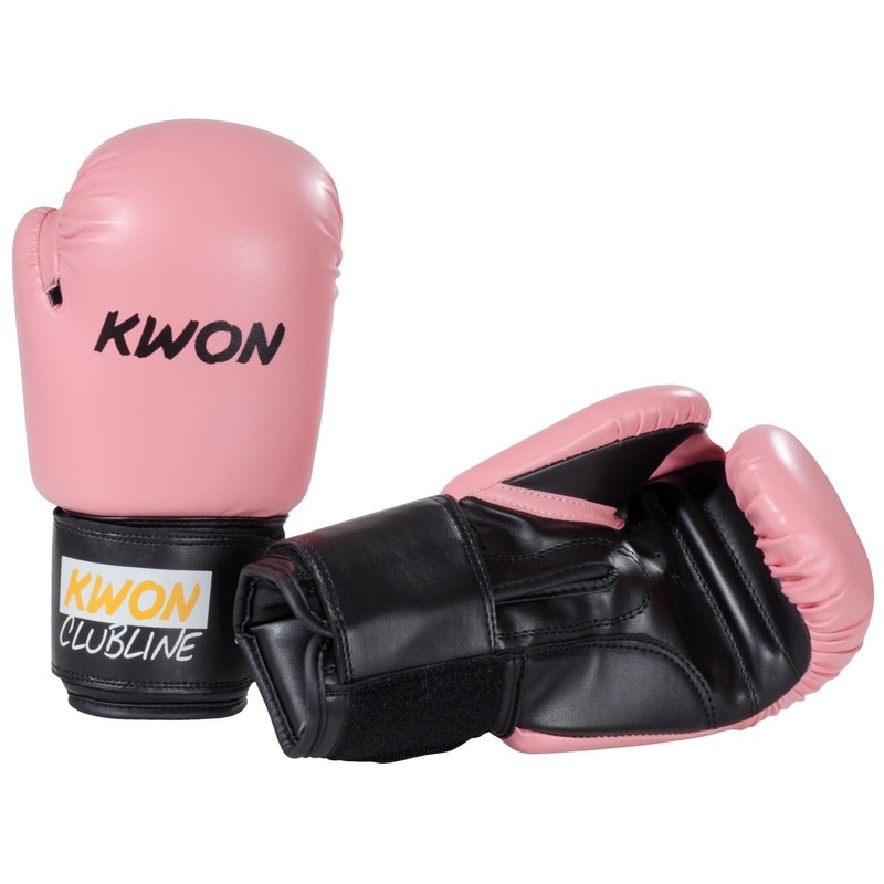 Boxing Gloves Pointer Small Hand White or Pink 8oz (Pink)