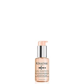 KÉRASTASE Curl Manifesto Sublime Repair Aceite para el cabello y el cuero cabelludo, calma y fortalece el cabello, alivia el cuero cabelludo seco, antiencrespamiento para todo cabello ondulado, rizado, muy rizado y enrollado, 1.7 onzas líquidas