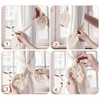 Tiardey 2 Pcs Monkey Curtain Holders Boho Cotton Macrame Tiebacks