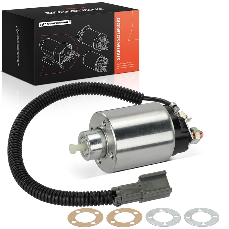 A-Premium Starter Solenoid Compatible with Nissan Models - Frontier 1999-2004,