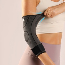 0137 Elbow Support Brace Fixation Strap Arm Sleeve for Tennis & Fitness 0137 Elbow Support XL 2ea