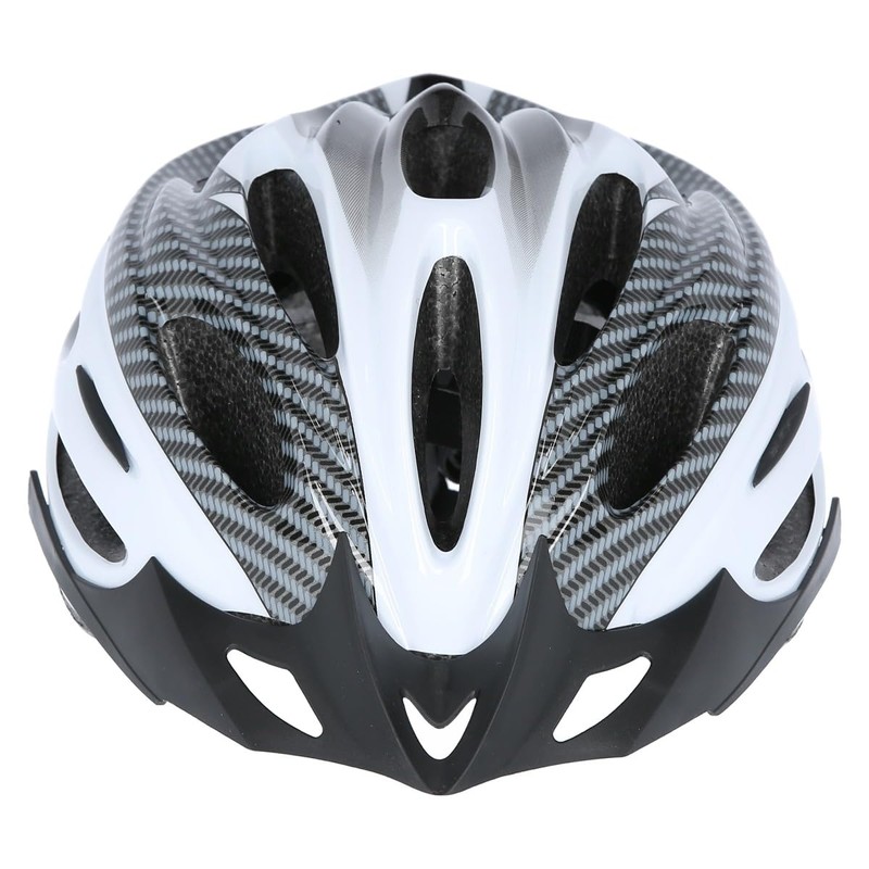 Trespass Crankster, White, S/M, Adjustable Cycle Safety Helmet with Ventilation,