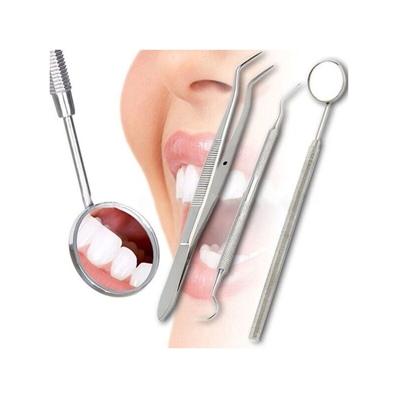 CYNAMED Professional Dental Oral Hygiene Kit 3 Tools Deep Cleaning