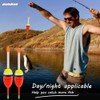 QualyQualy 5Pcs Lighted Fishing Bobbers EVA Foam Fishing Floats and