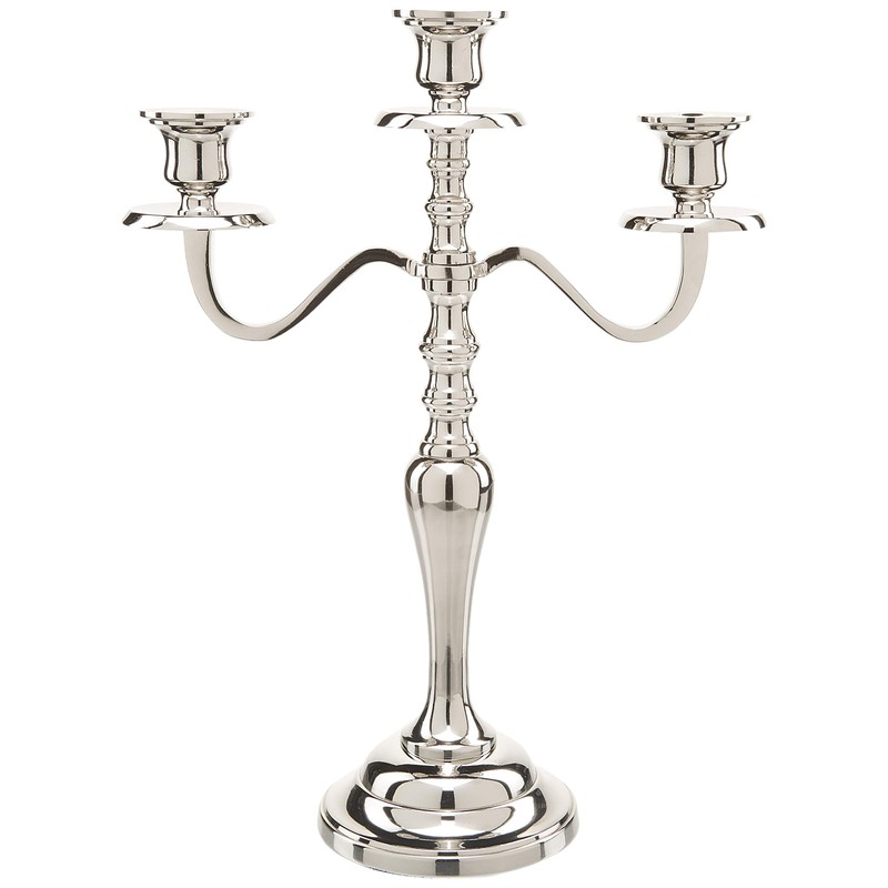 Elegance Heim Concept Hampton 3-Light Candelabra, 16"