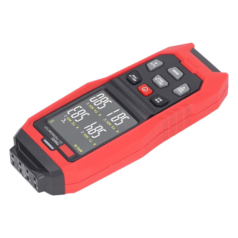 K Type Thermocouple Thermometer 4 Channel Accurate Measurement Digital Contact