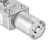 sourcing map DC 12V 3RPM Worm Geared Motor 6mm D